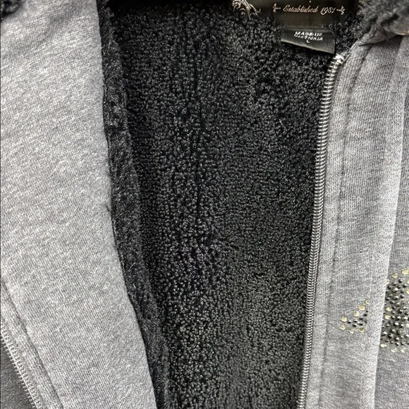 Guess Women's Charcoal Bomber Jacket - Picture 3 of 6
